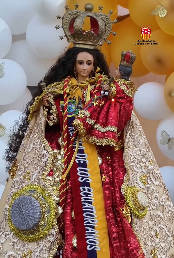 Logo Cofradía Virgen del Cisne